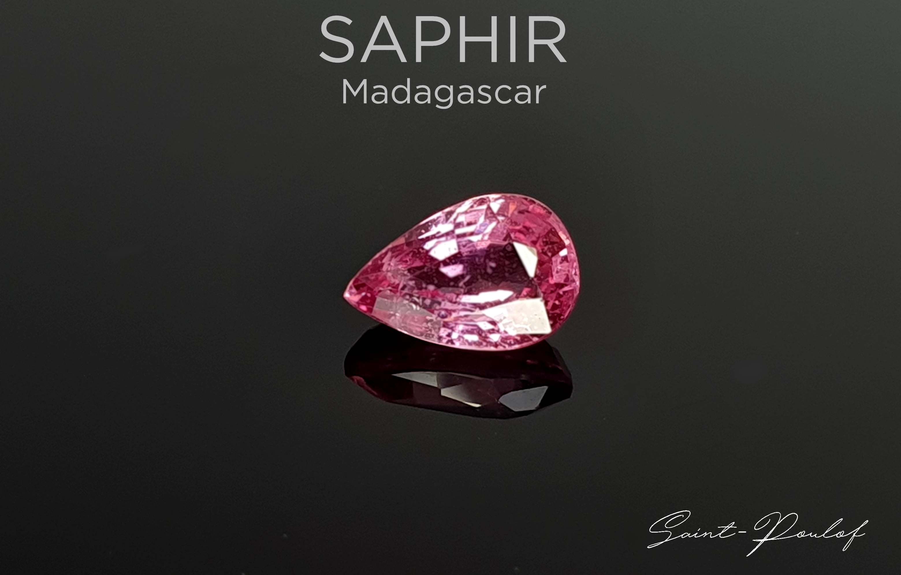 Saphir Rose 0.66 ct GemmesNaturelles