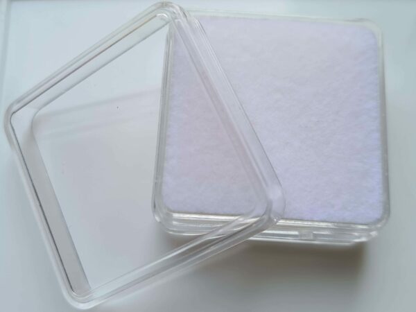 Boite_pierre_précieuses_carré_37x16mm_mémoire_de_forme_memory_form_box_tray_for_gemstones_#spfgems